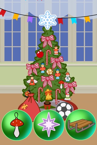 Xmas / Christmas Tree Dressing up Game for Kids screenshot 3