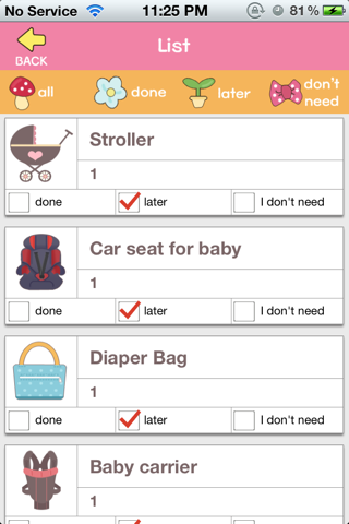Checklist for baby birth - Prepare your labor screenshot 3