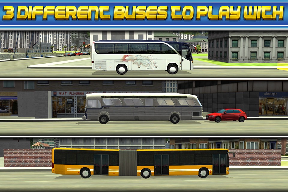 3D Bus Driver Simulator Car Parking Game - Real Monster Truck Driving Test Park Sim Racing Games screenshot 2