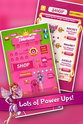 TinkerBell and the Magic Castle - PRO Multiplayer Cute Fairy Adventure Game screenshot 3