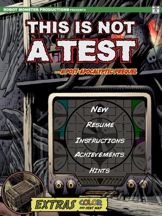 This Is Not a Test: A Survival RPG Comic Screenshot