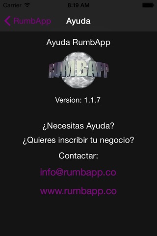 Rumbapp screenshot 4