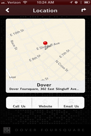 Dover4Square screenshot 2