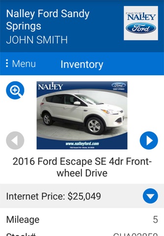 Nalley Ford Sandy Springs screenshot 2