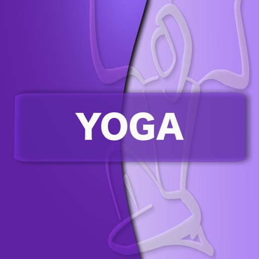 Yoga well-being icon