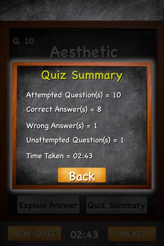 GRE Quiz Free - The Vocabulary Game screenshot 4