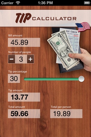 Tip Calculator USA screenshot 4