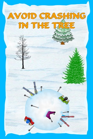 Winter Mountain Avalanche Snowball : Run like Hell in the snow - Free Edition screenshot 4