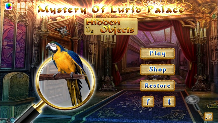 Hidden Objects Mystery Of Lurid Palace