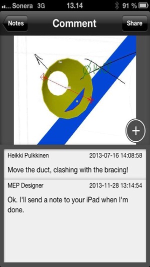 Tekla BIMsight Note