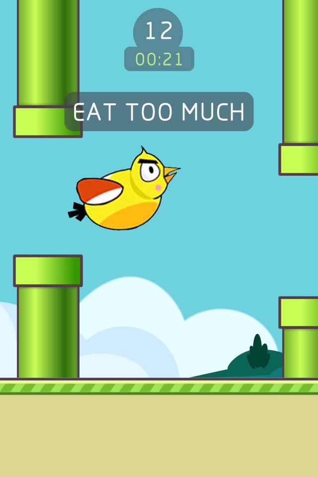 Fatty Bird Never Dies: Crash the Pipes! screenshot 2