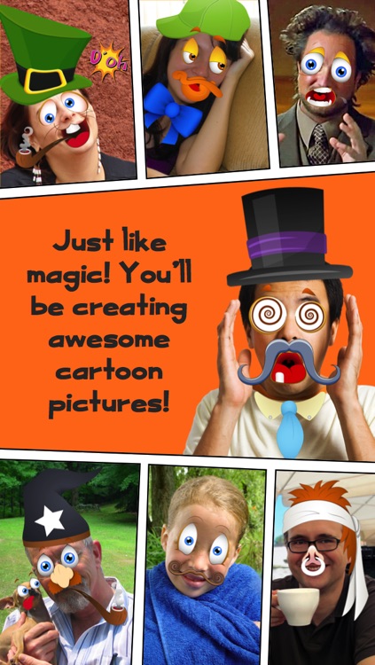 Funny Cartoon Face Photo Booth - Comic Book Photography from Crazy Toon Stickers for your Pictures screenshot-4