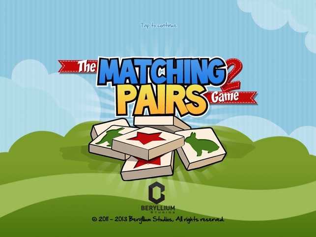 Pairs Game C Program