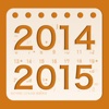 2014 〜 2015 年 壁紙 カレンダー