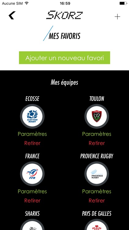 Skorz Résultats Sportifs en direct, Infos, Matches en live screenshot-4