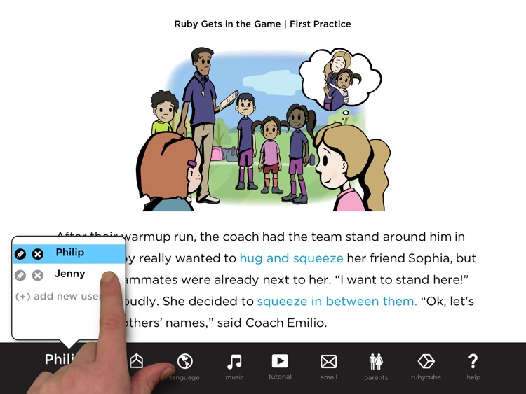 storysmart3: Ruby Gets in the Game - Social Language Skills screenshot-4