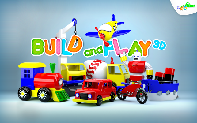 Build and Play 3D - Planes, Trains, Robo