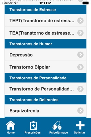 Prescrições Psiquiatria screenshot 3