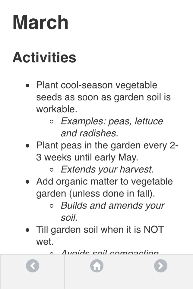 Gardeners Almanac screenshot 4