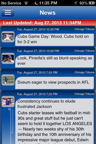 Chicago C Baseball Live screenshot 4