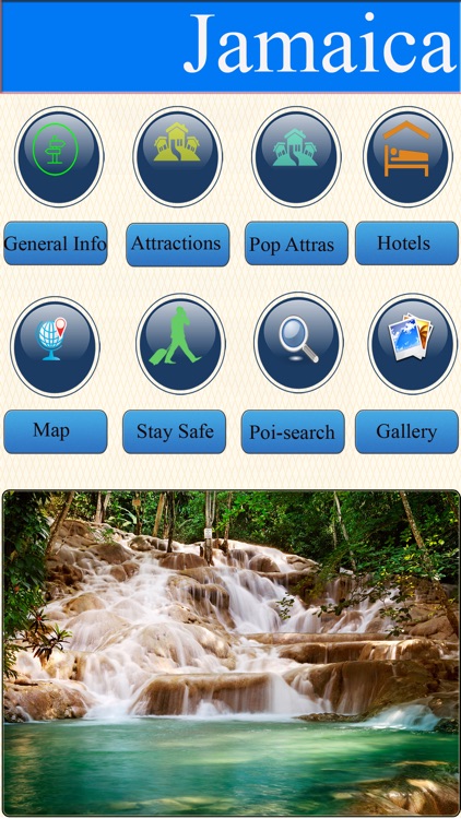 Jamaica Island Offline Map Travel Guide