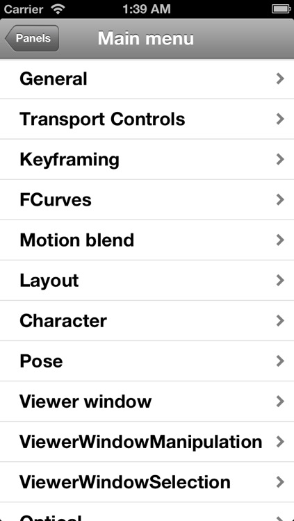 Shortcuts for Motion Builder