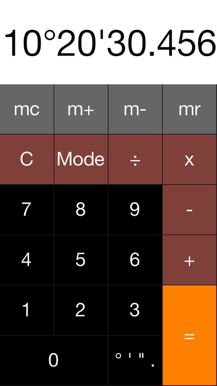 Time and Degree Calculator