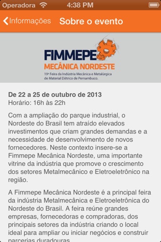 Screenshot of Nordeste Mecânica Fimmepe 2013