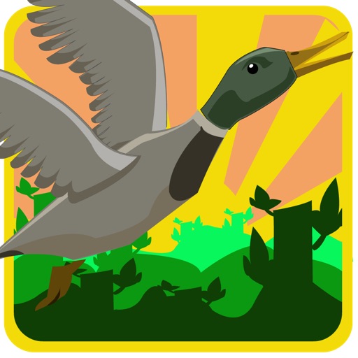 Flying Duck free Icon