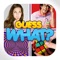 Guess What? Picture trivia. Fun pop quiz game to play with friends and figure out 1 word from 4 pics & puzzles.