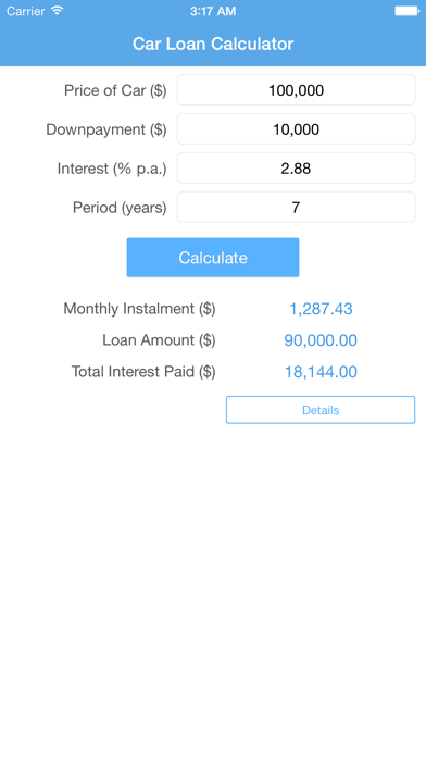 How to cancel & delete Car Loan Calculator Tools from iphone & ipad 1