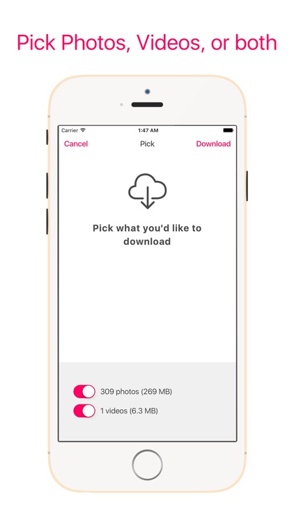 Grab for Dropbox - shared link downloader for photos and videos screenshot-3
