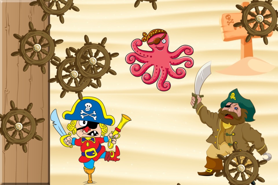 Pirates Puzzles for Toddlers and Kids - FREE screenshot 4