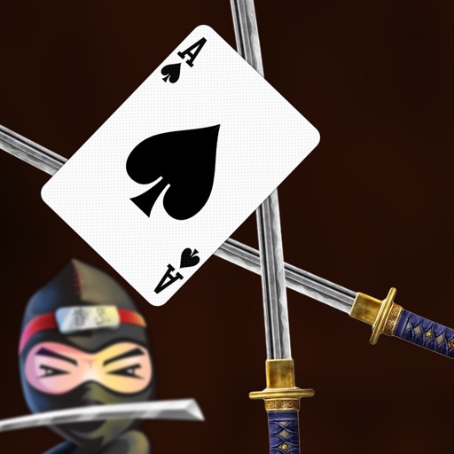 Awesome Hi-Lo Ninja Casino Card Pro - best gambling card betting game iOS App