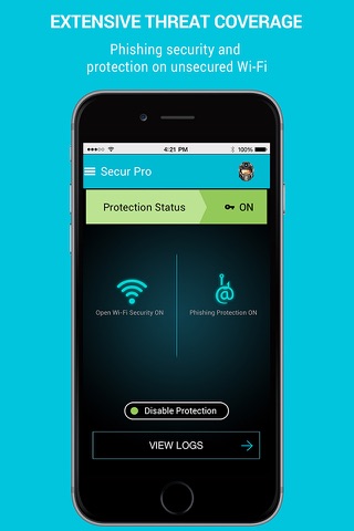 Secur Pro – VPN based Mobile Network Security screenshot 2