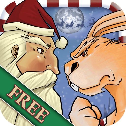 A Christmas Game of Santa And Rudolph VS The Easter Bunny - Fun Holiday Bunny Shooter For Children FREE icon