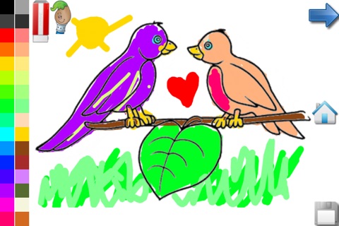 Coloring Book for Toddlers: Birds ! Coloring Pages and Pictures screenshot 4