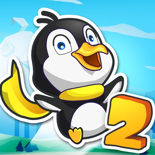 Adventures in Ice World 2 - Runing and Fishing Penguin Icon