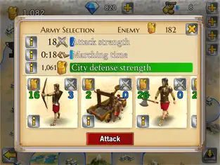 Screenshot 3 Imperio bélico:guerras romanas (Battle Empire: Roman Wars) - ¡Construye una ciudad romana y pelea para que tu imperio crezca iphone