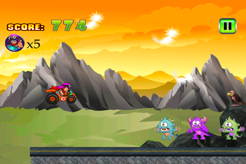 Wind Racer Monster GoKart Race screenshot 4