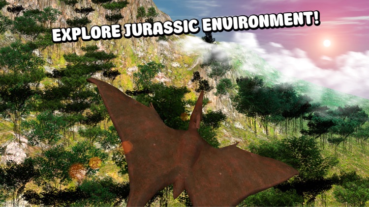 Flying Dino Simulator 3D: Pterodactyl Full screenshot-3