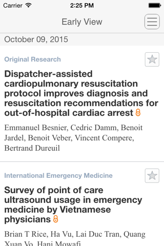 Emergency Medicine Australasia screenshot 3