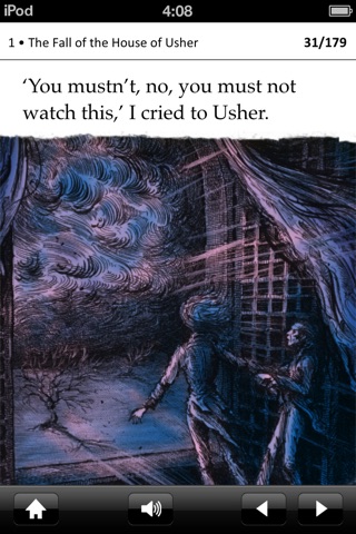 Tales of Mystery and Imagination: Oxford Bookworms Stage 3 Reader (for iPhone) screenshot 2