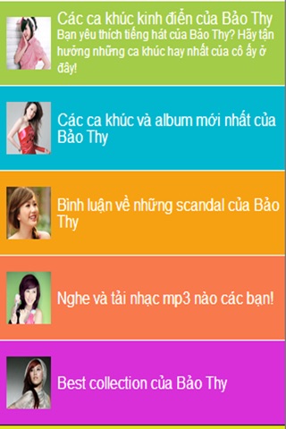 Ca Si Bao Thy Hinh Anh va Album screenshot 2