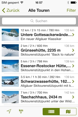 Alpen Guide Skitouren screenshot 3