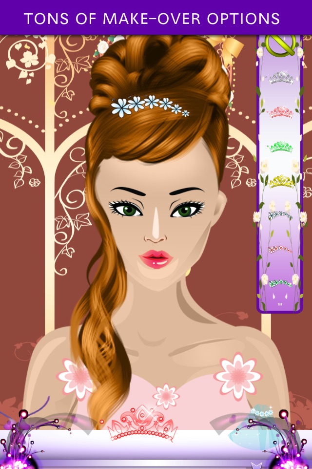 A Celebrity Fashion Dress Up, Makeover, and Make-up Salon Touch Games for Kids Girls screenshot 3