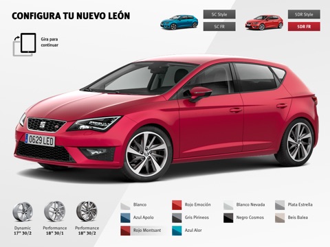 Nuevo SEAT León screenshot 4