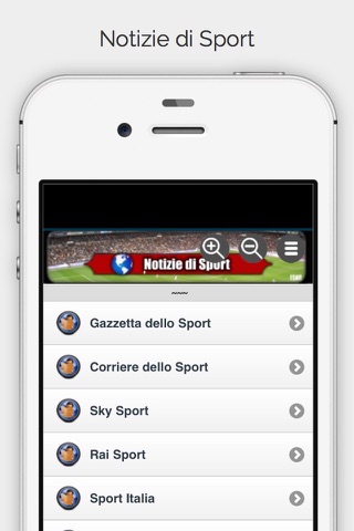 Notizie di Sport screenshot 3