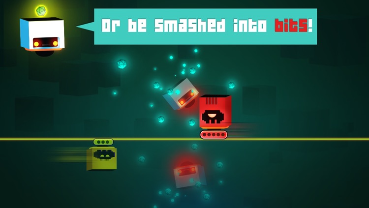 Bit! Bot! Jump! A free robot buddy jumping game! screenshot-3