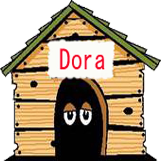 Dora the running dog icon